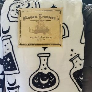Halloween Apothecary throw blanket